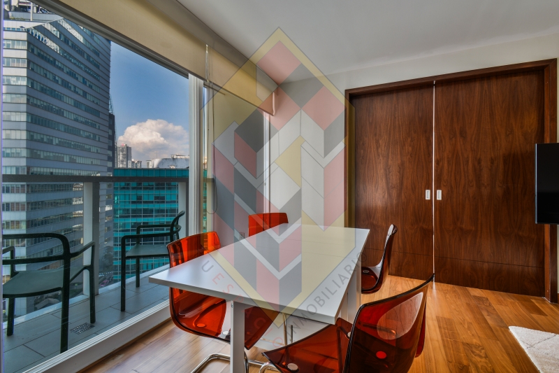 Departamento Venta Amueblado En  Santa Fe Cuajimalpa