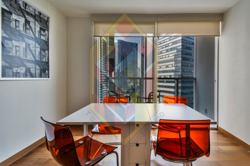 Departamento Venta Amueblado En  Santa Fe Cuajimalpa