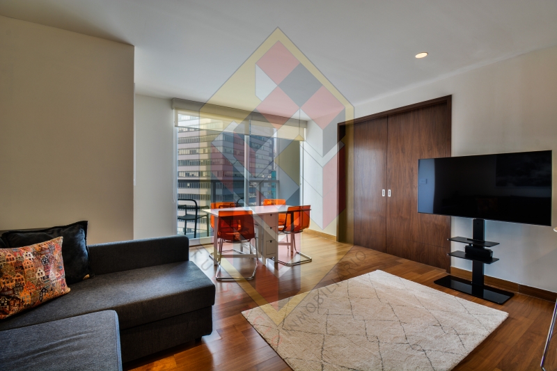 Departamento Venta Amueblado En  Santa Fe Cuajimalpa