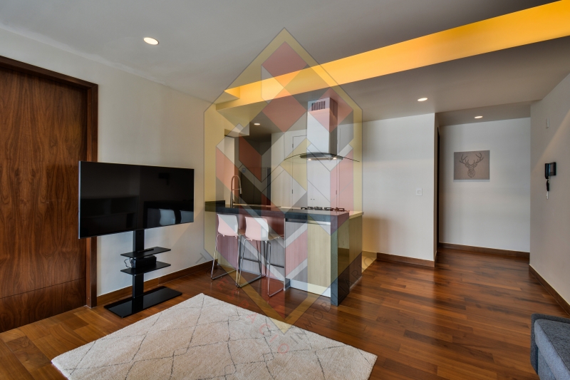 Departamento Venta Amueblado En  Santa Fe Cuajimalpa
