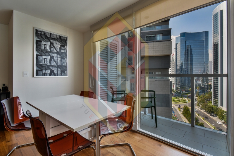 Departamento Venta Amueblado En  Santa Fe Cuajimalpa