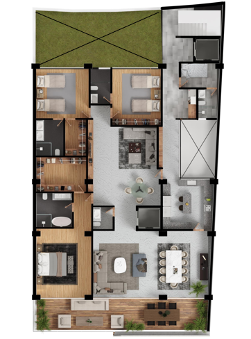 ultimos departamentos en preventa bosques de las lomas