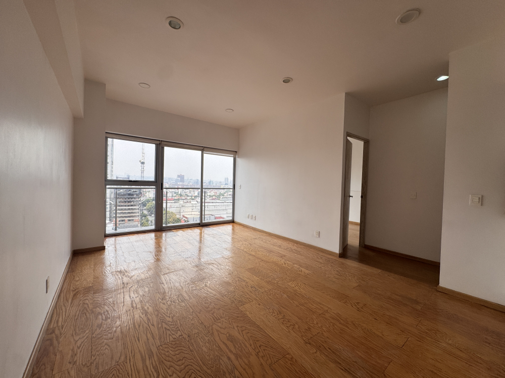 Renta Departamento En City Tower Grand, 2 Recámaras Con Balcón, 18 Piso