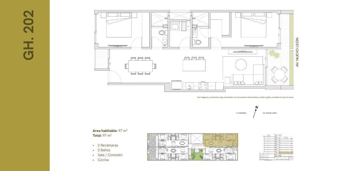 departamento venta hipódromo condesa alcaldía cuauhtémoc cdmx