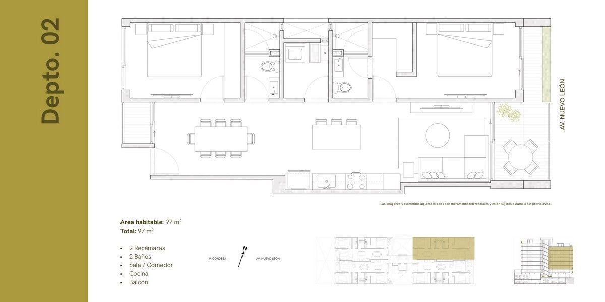 departamento venta hipódromo condesa alcaldía cuauhtémoc cdmx