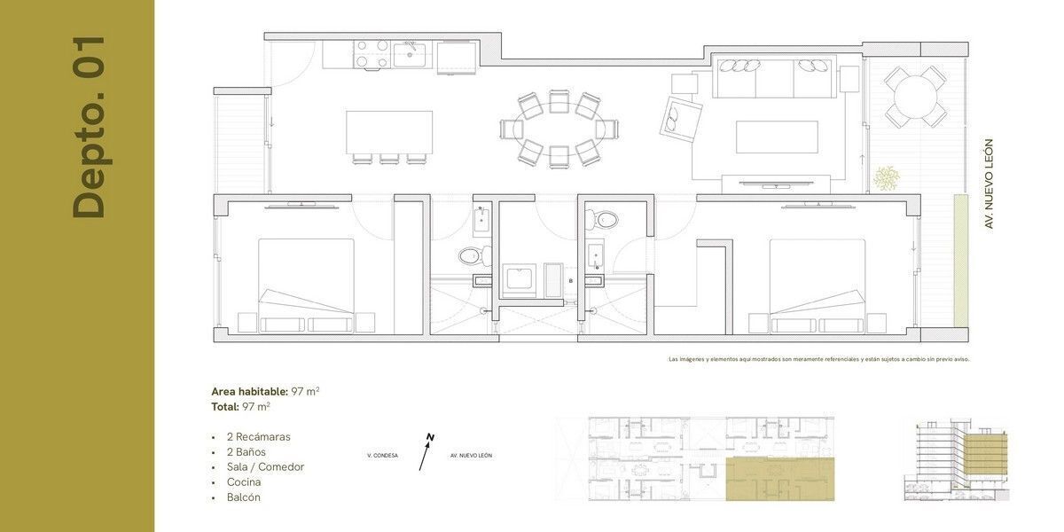 departamento venta hipódromo condesa alcaldía cuauhtémoc cdmx