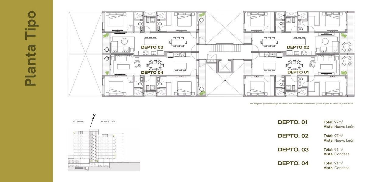 departamento venta hipódromo condesa alcaldía cuauhtémoc cdmx