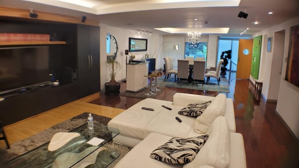 RENTO DEPARTAMENTO AMUEBLADO CON TERRAZA EN LAS LOMAS