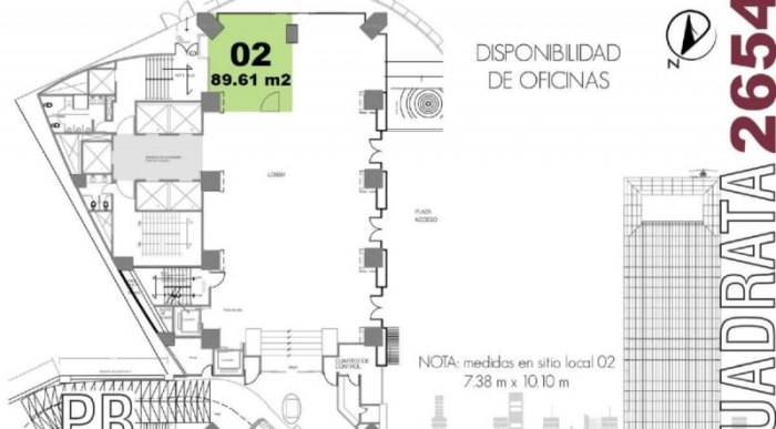 Oficina en Renta en Lomas Altas