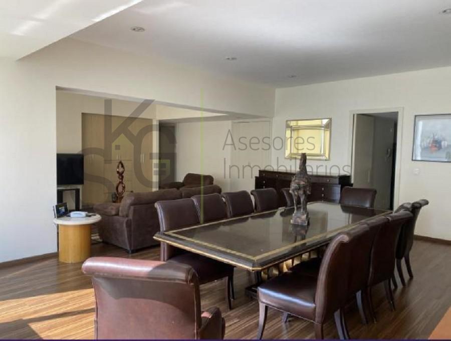venta de departamento amueblado en interlomas