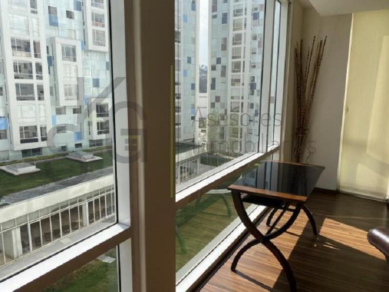 venta de departamento amueblado en interlomas