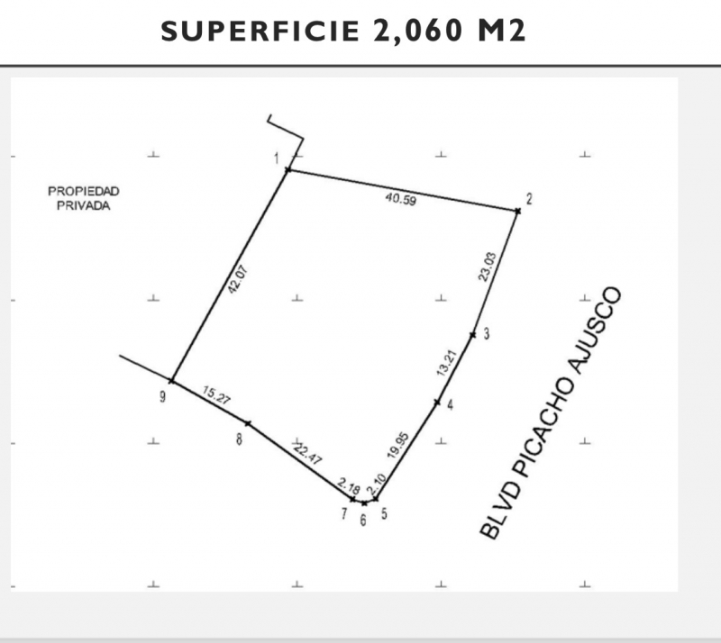 Terreno En Venta En Fuentes Del Pedregal