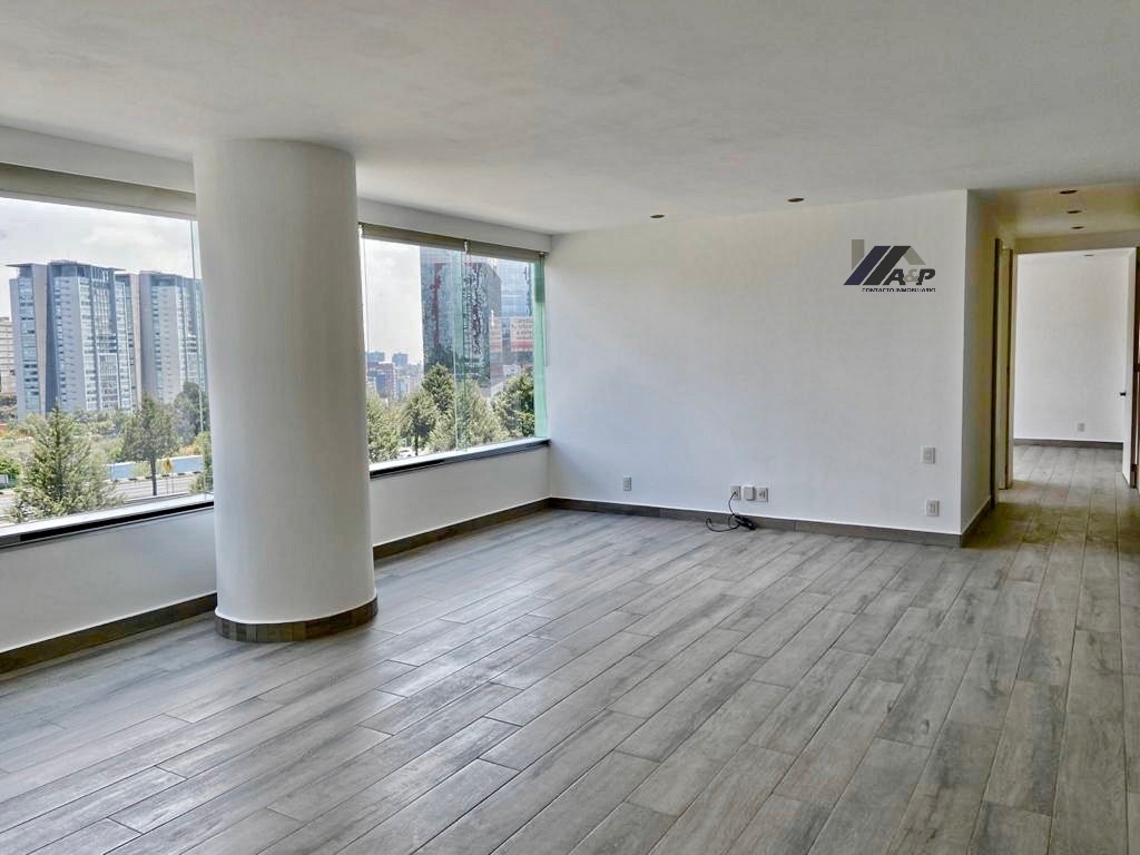 Departamento remodelado en renta | 126 m² | AV. Santa Fe | Excelente ubicación