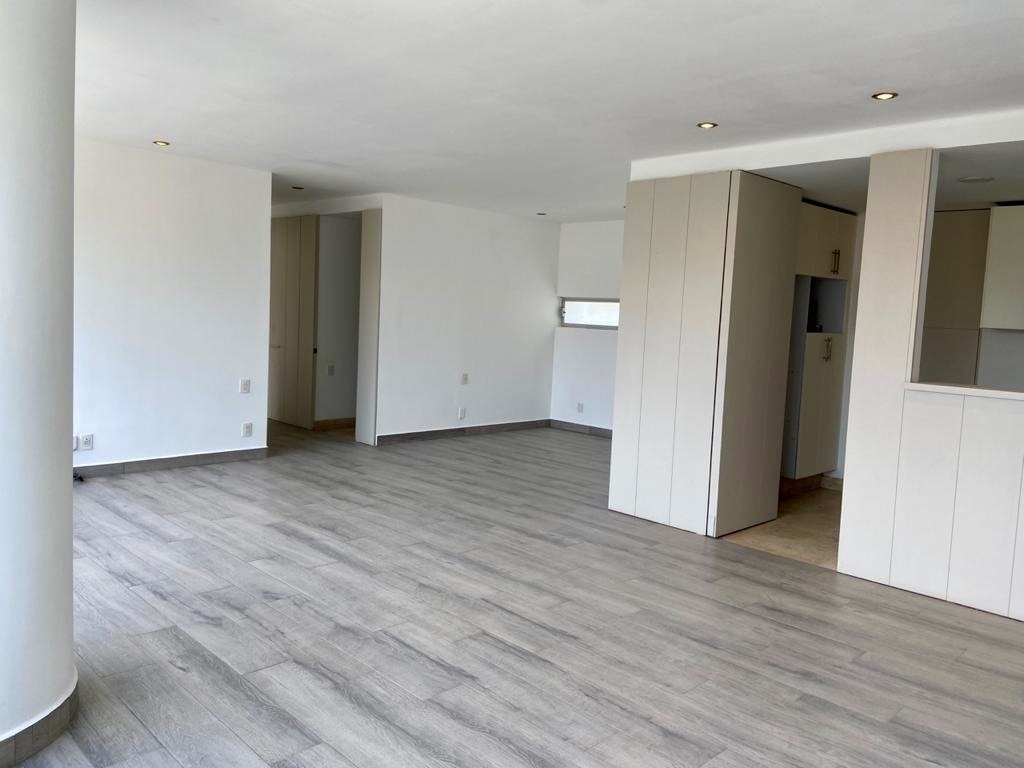 Departamento Remodelado En Renta | 126 M² | AV. Santa Fe | Excelente Ubicación