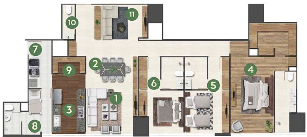 departamento en venta para estrenar, manigua ps
