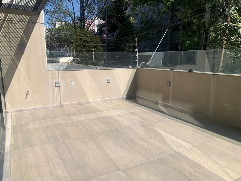 RENTA DEPARTAMENTO  CON TERRAZA - LAMARTINE - POLANCO