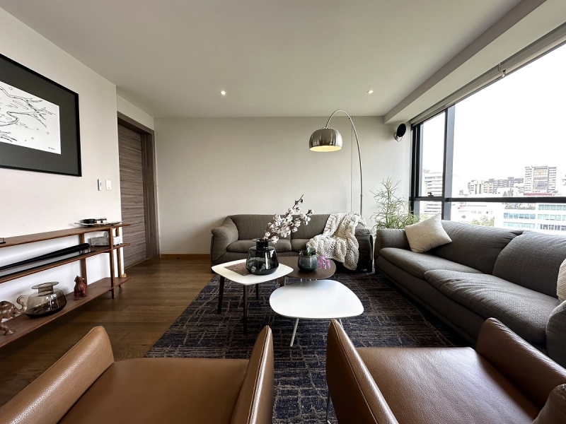 departamento en venta en uniq, lomas de chapultepec: