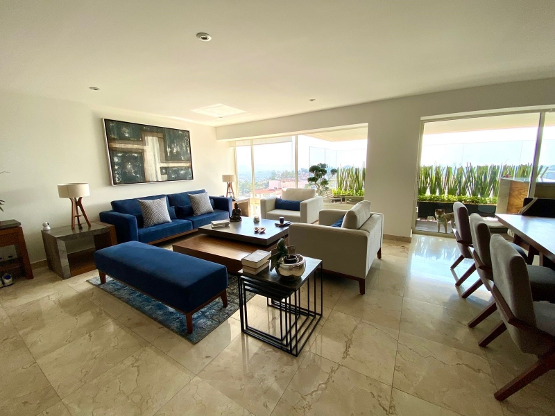 Vendo Departamento En Lomas Country Club,  La Enramada, Huixquilucan