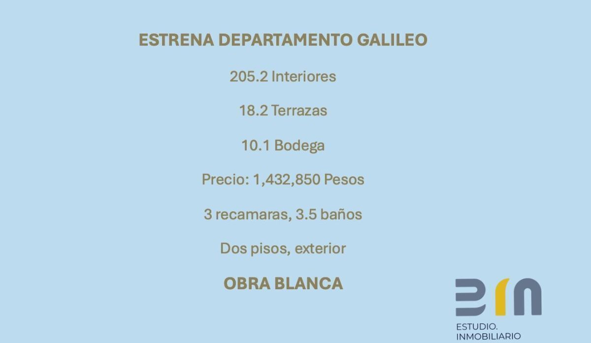 departamento en venta  polanco