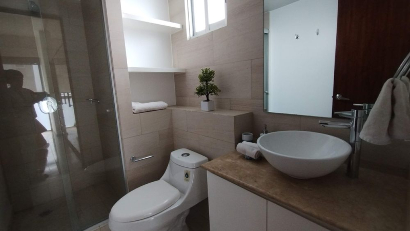 Renta Departamento Amueblado En City Towers Green, Piso 6 Interior