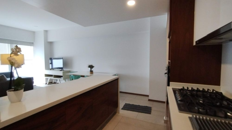 Renta Departamento Amueblado En City Towers Green, Piso 6 Interior