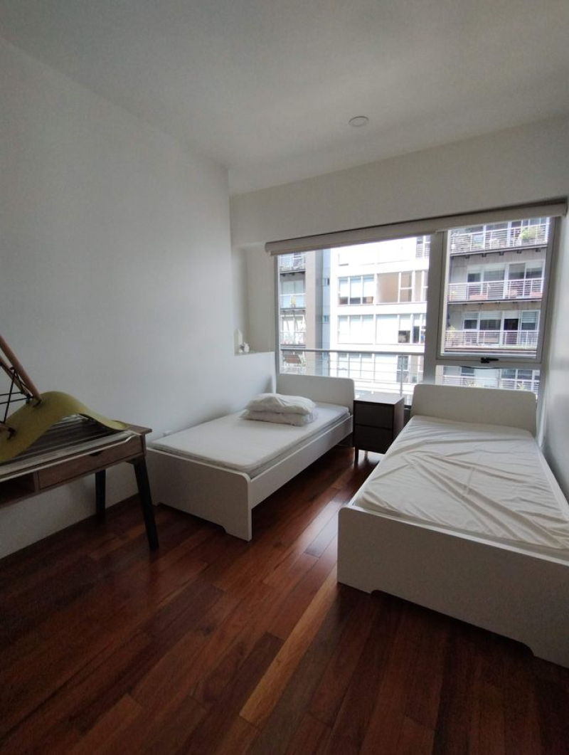 renta departamento amueblado en city towers green, piso 16