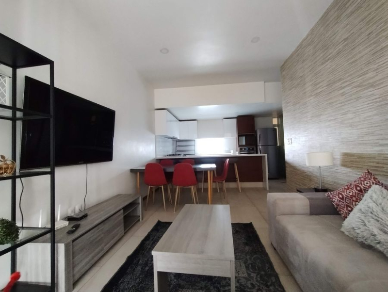 renta departamento amueblado en city towers green, piso 16