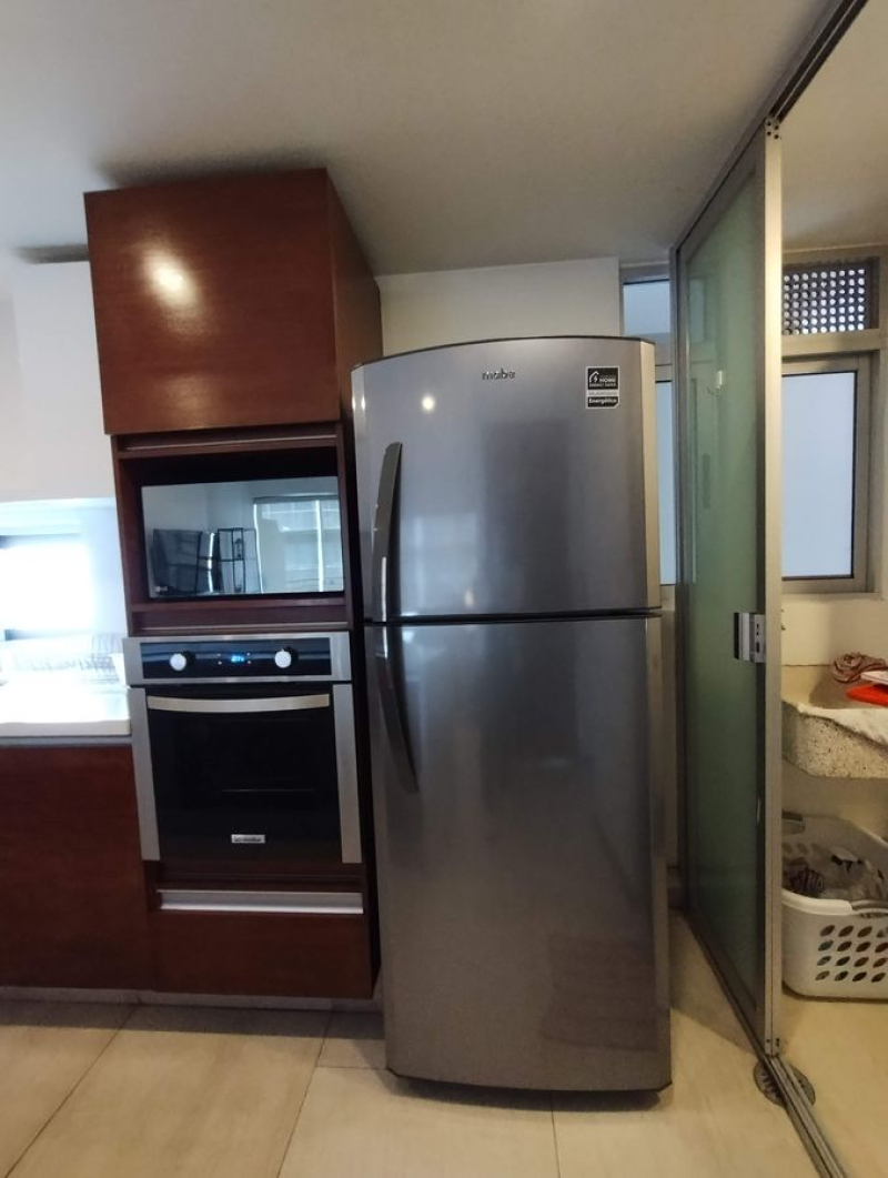 renta departamento amueblado en city towers green, piso 16