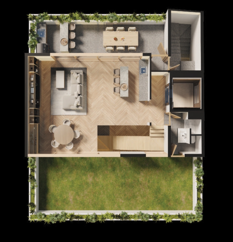 PREVENTA DEPARTAMENTOS EN CASA JARD�?N BOSQUES (TECAMACHALCO)