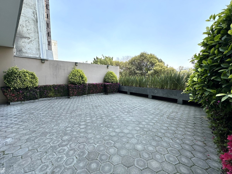 departamento en renta en fuente de molinos, tecamachalco: