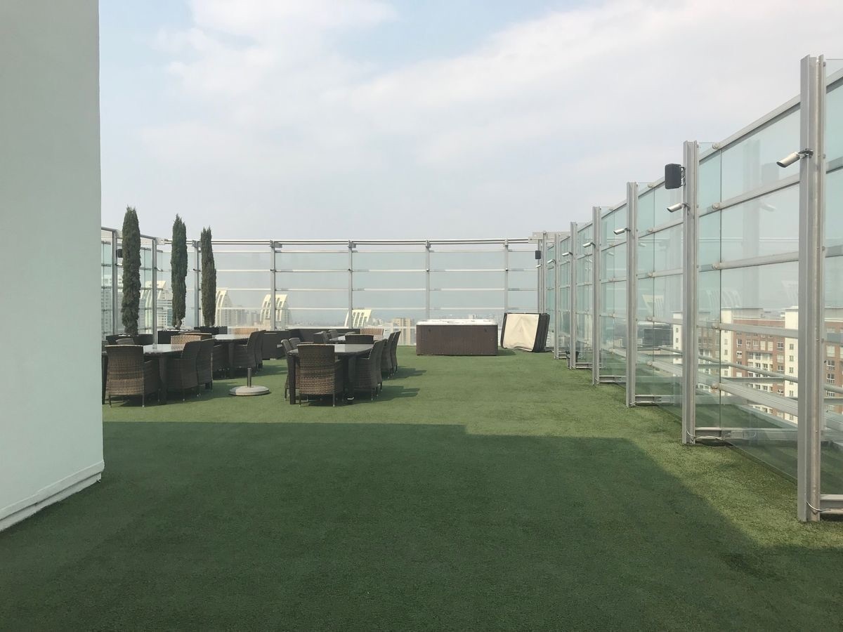 departamento en venta con terraza, hacienda de las palmas, interlomas