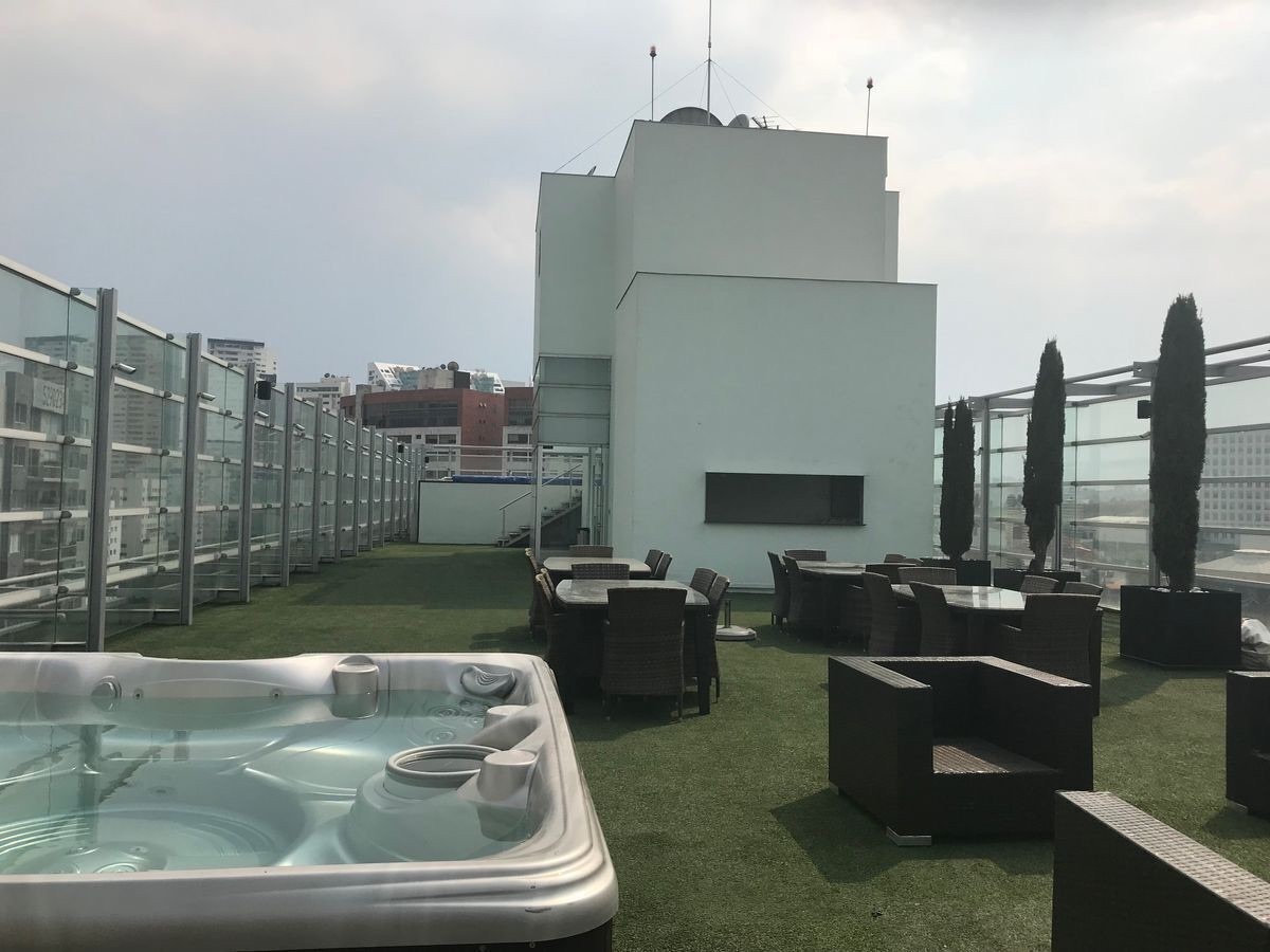 departamento en venta con terraza, hacienda de las palmas, interlomas