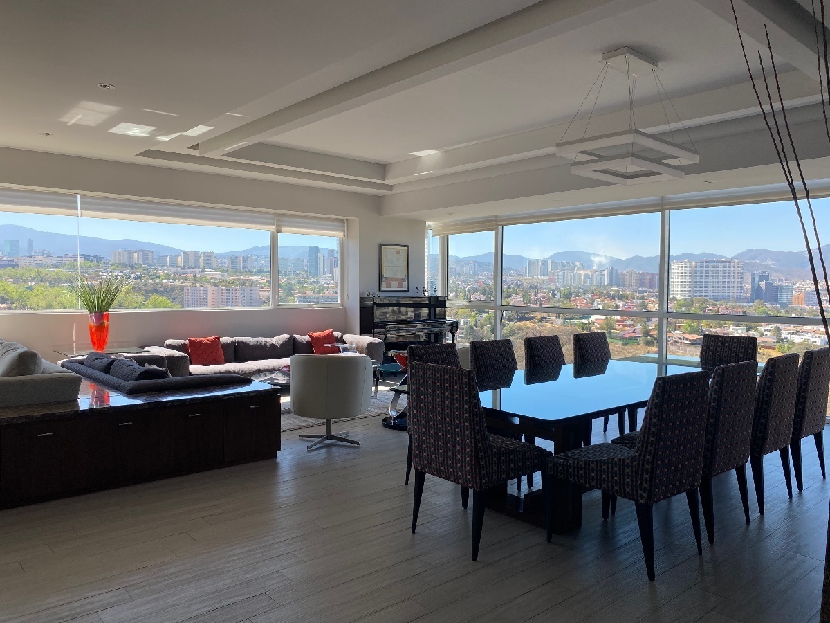 departamento en venta , privada del bosque, vista panorámica