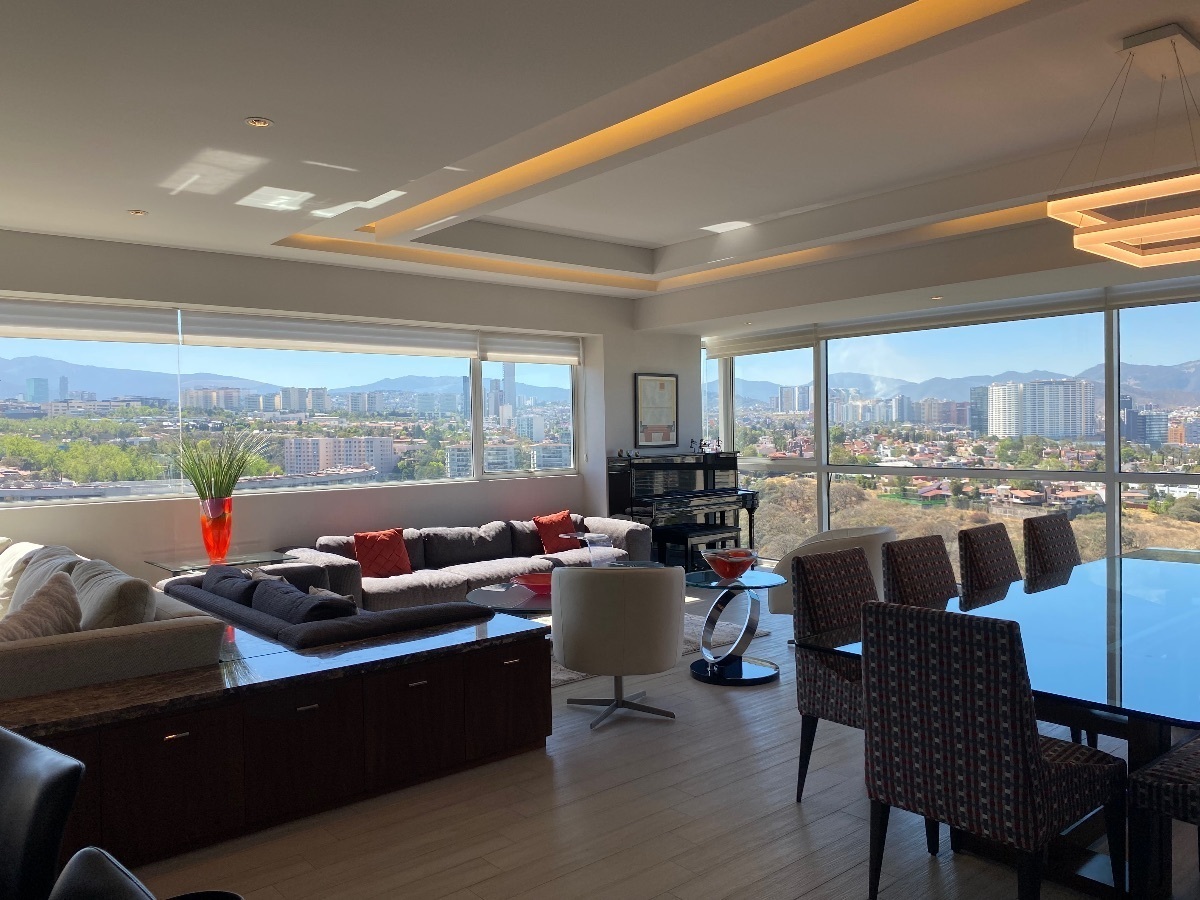 departamento en venta , privada del bosque, vista panorámica