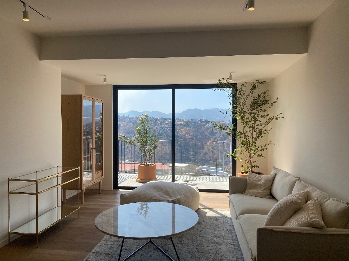 departamento en venta con terraza , jesús del monte interlomas