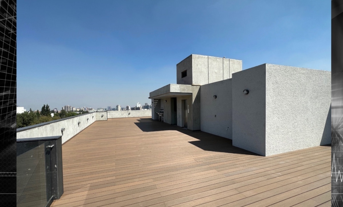 departamento en venta con terraza, tecamachalco,