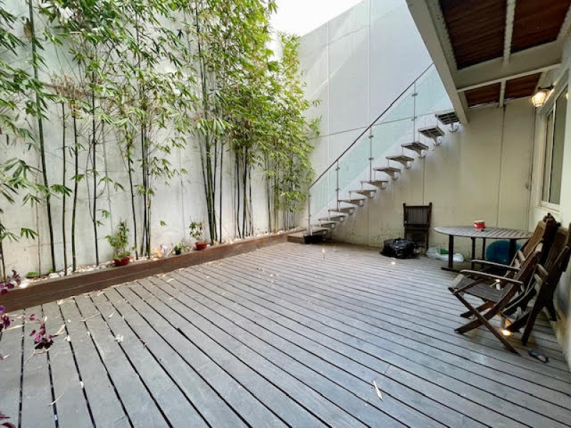 DEPARTAMENTO GARDEN DE DOS PISOS EN RENTA - A. DUMAS - POLANCO 