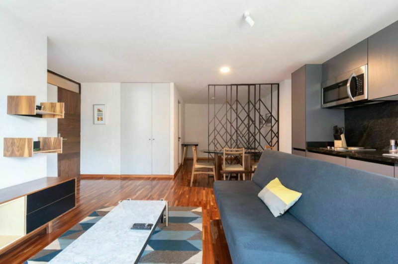 departamento amueblado en renta en condesa
