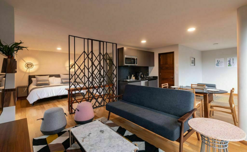 departamento amueblado en renta en condesa