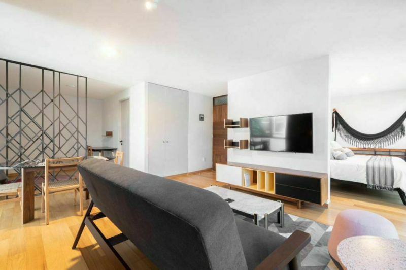 departamento amueblado en renta en condesa