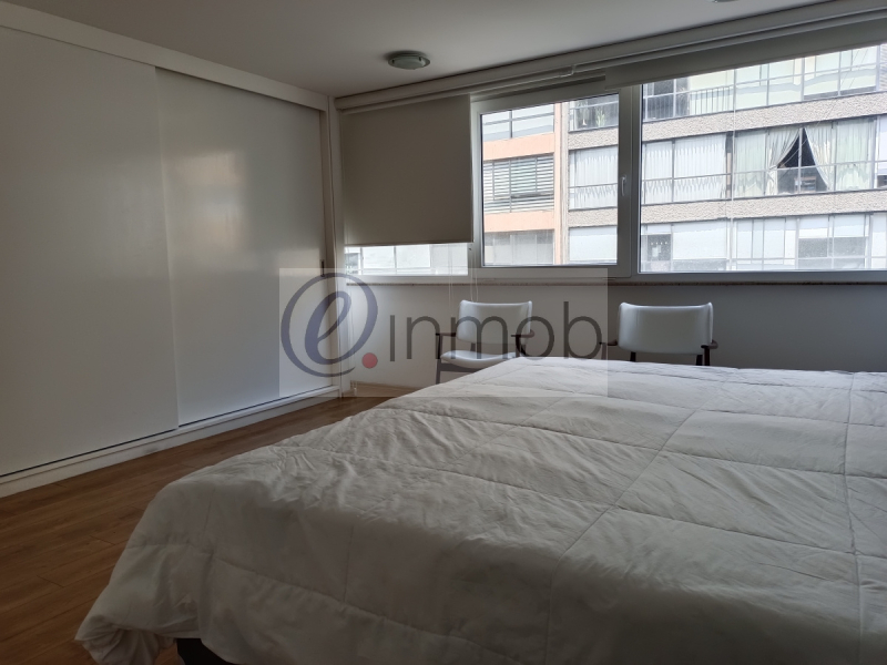 Renta Departamento Amueblado En Polanco, 2 Recámaras Con Balcón