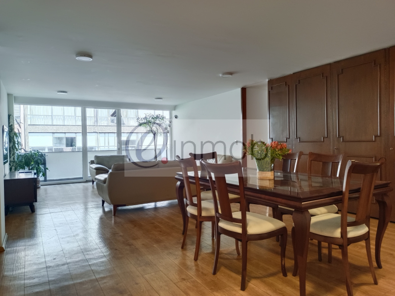 Renta Departamento Amueblado En Polanco, 2 Recámaras Con Balcón