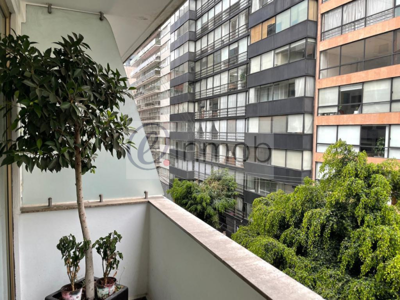 Renta Departamento Amueblado En Polanco, 2 Recámaras Con Balcón