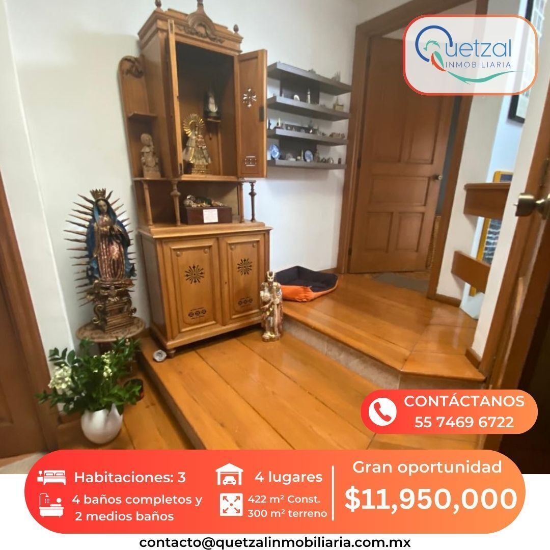 casa en venta en lomas de las águilas, álvaro obregón.