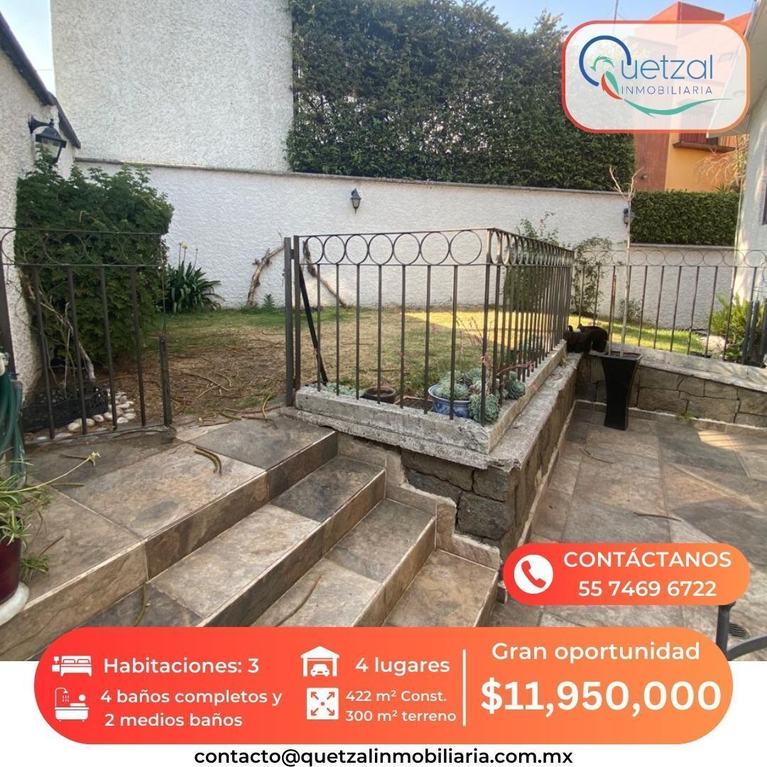 casa en venta en lomas de las águilas, álvaro obregón.