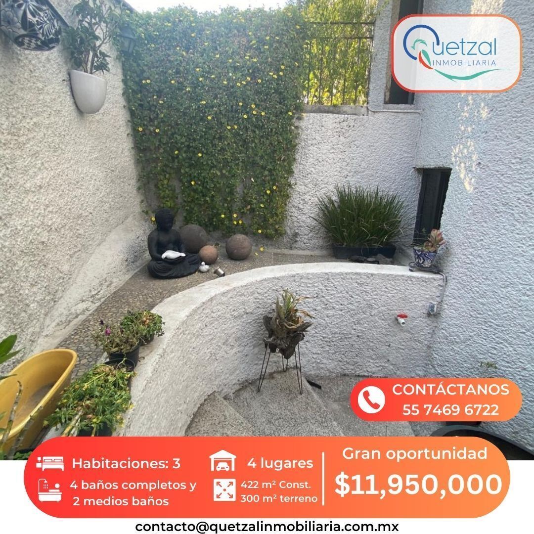 casa en venta en lomas de las águilas, álvaro obregón.