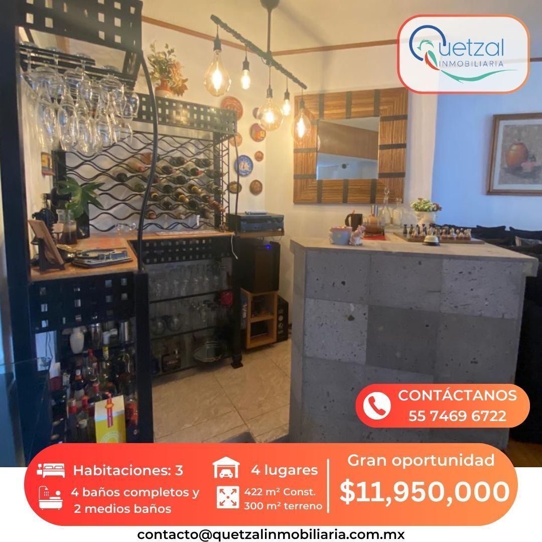 casa en venta en lomas de las águilas, álvaro obregón.