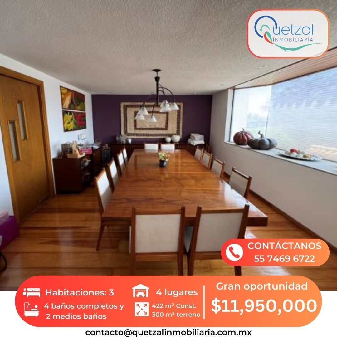 casa en venta en lomas de las águilas, álvaro obregón.