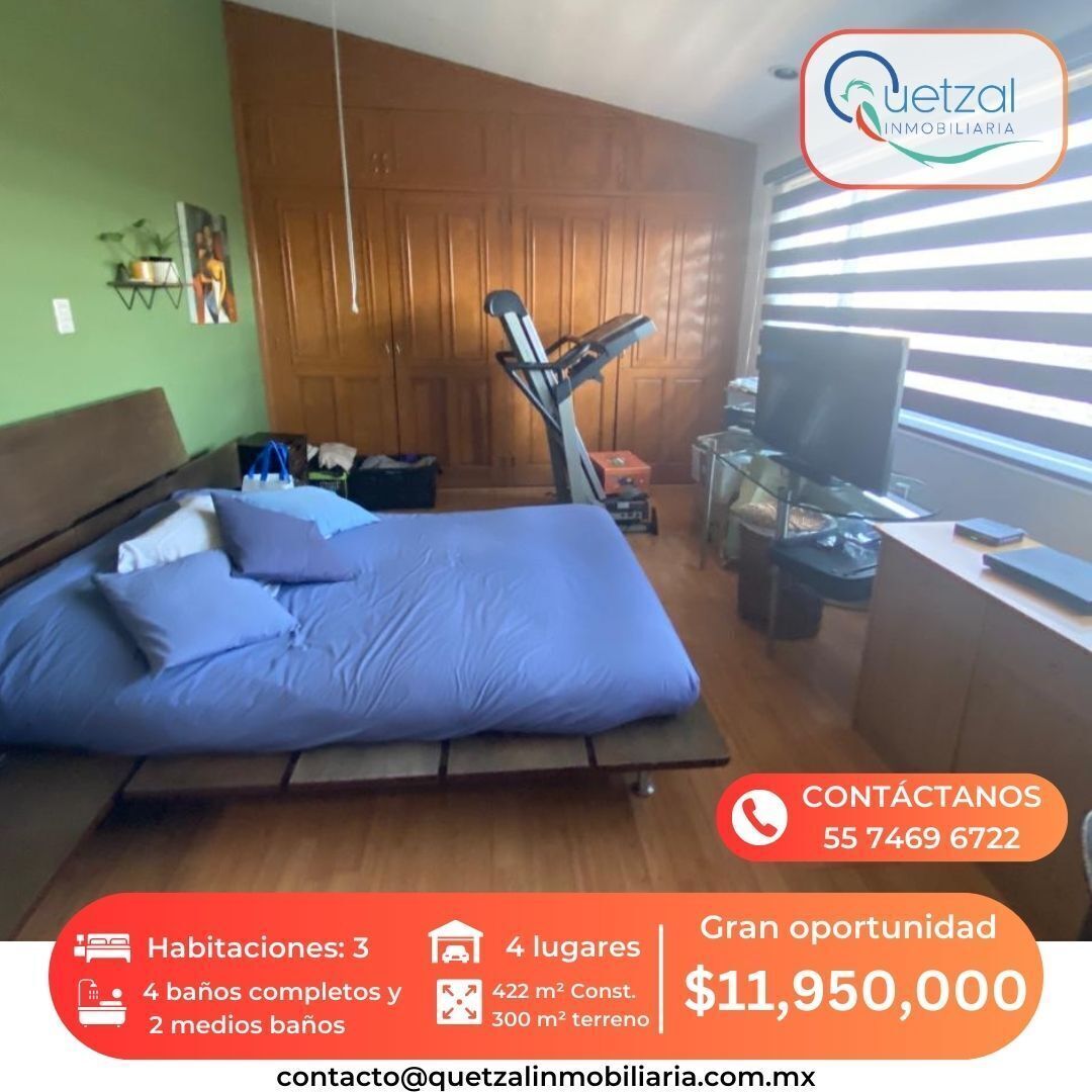 casa en venta en lomas de las águilas, álvaro obregón.