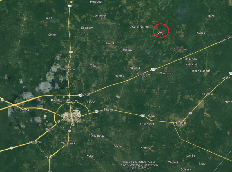 Terreno Con Cenote En Venta En XTUT, Valladolid Yucatán